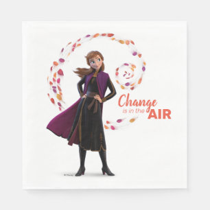 Frozen 2: Anna Change Is In The Air Napkin