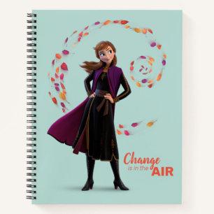 Frozen 2: Anna Change Is In The Air Notebook