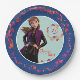 Frozen 2: Anna Change Is In The Air Paper Plate