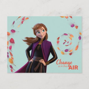 Frozen 2: Anna Change Is In The Air Postcard