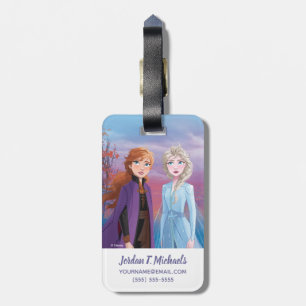 Frozen 2 Anna & Elsa A Journey Together Luggage Tag