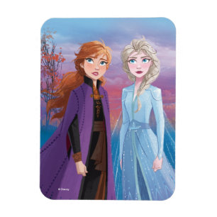 Frozen 2   Anna & Elsa   A Journey Together Magnet