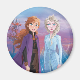 Frozen 2 Anna & Elsa A Journey Together Magnet