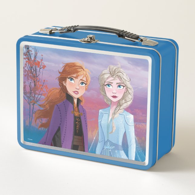 Frozen 2 | Anna & Elsa | A Journey Together Metal Lunch Box (Front)