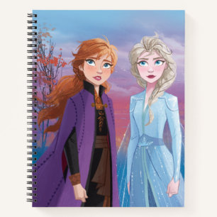 Frozen 2   Anna & Elsa   A Journey Together Notebook
