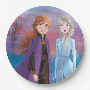 Frozen 2 Anna & Elsa A Journey Together Paper Plate