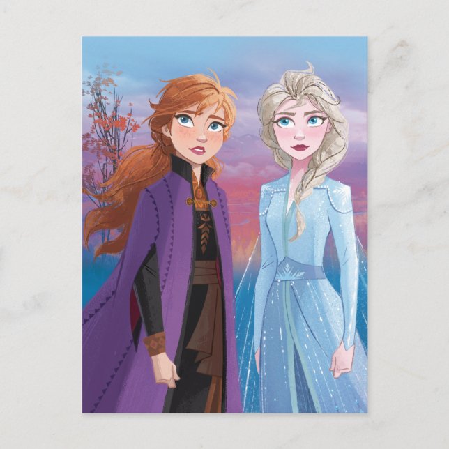 Frozen 2 | Anna & Elsa | A Journey Together Postcard (Front)