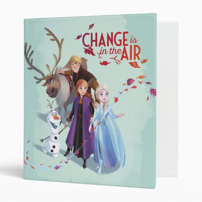 Frozen 2: Anna, Elsa & Friends | Change Binder (Front/Inside)