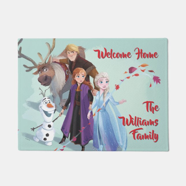 Frozen 2: Anna, Elsa & Friends | Change Doormat (Front)