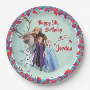 Frozen 2: Anna, Elsa & Friends   Change Paper Plate
