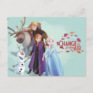 Frozen 2: Anna, Elsa & Friends   Change Postcard