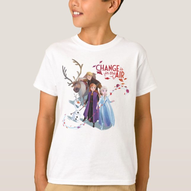 Frozen 2: Anna, Elsa & Friends | Change T-Shirt (Front)