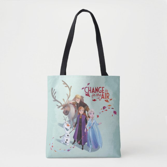 Frozen 2: Anna, Elsa & Friends | Change Tote Bag (Front)