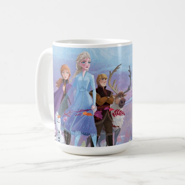 Frozen 2: Anna, Elsa, & Friends | Courage Coffee Mug (Front Left)