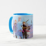 Frozen 2: Anna, Elsa, & Friends | Courage Mug<br><div class="desc">Frozen 2 | Anna,  Elsa,  Olaf,  Kristoff,  and Sven stand together at the edge of the forest,  featuring the words "Lead With Courage" written beside them.</div>