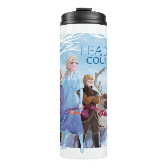 Frozen 2: Anna, Elsa, & Friends | Courage Thermal Tumbler (Front)