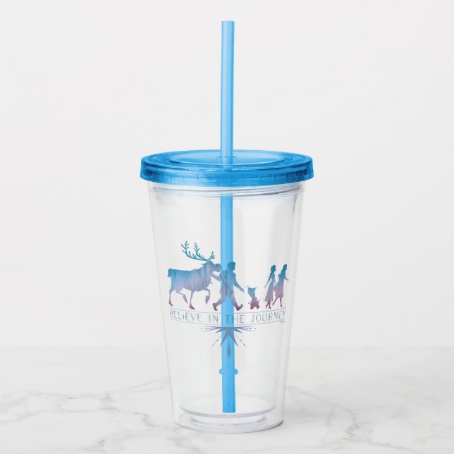 Frozen 2: Anna, Elsa & Friends | The Journey Acrylic Tumbler (Front)