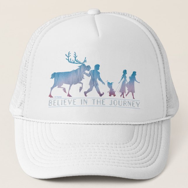 Frozen 2: Anna, Elsa & Friends | The Journey Trucker Hat (Front)