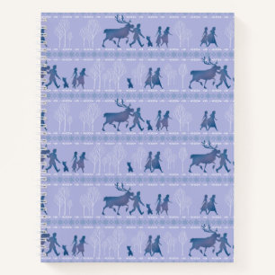 Frozen 2: Anna, Elsa, & Friends Winter Pattern Notebook