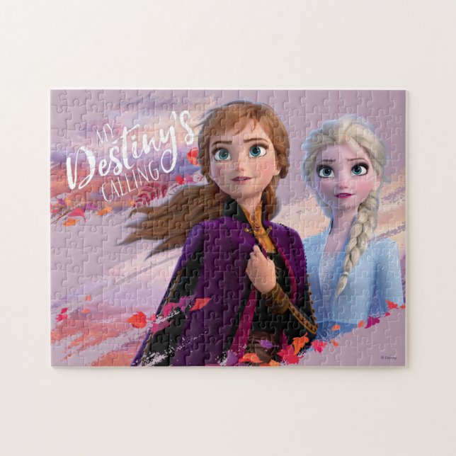 Frozen 2: Anna & Elsa | My Destiny's Calling Jigsaw Puzzle (Horizontal)
