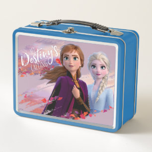 Frozen 2: Anna & Elsa   My Destiny's Calling Metal Lunch Box