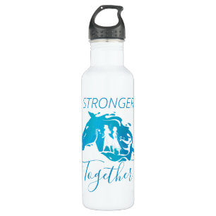 Frozen 2: Anna, Elsa, & Nokk Watercolor Graphic 710 Ml Water Bottle