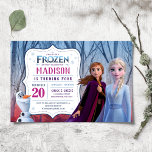 Frozen 2 - Anna, Elsa & Olaf Birthday Party Invitation<br><div class="desc">Celebrate your Birthday with Anna,  Elsa & Olaf in these awesome Frozen 2 Birthday Invitations. Personalize by adding all your party details!</div>