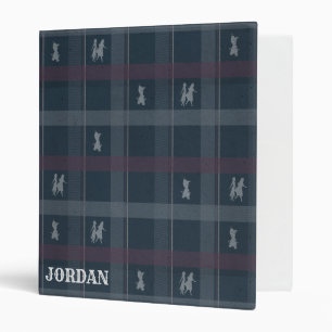 Frozen 2: Anna, Elsa, & Olaf Tartan Pattern Binder