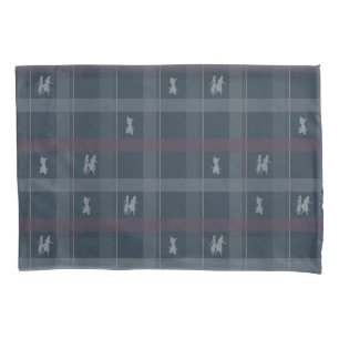 Frozen 2: Anna, Elsa, & Olaf Tartan Pattern Pillowcase
