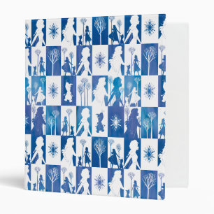 Frozen 2: Anna, Elsa, & Olaf Winter Tile Pattern Binder