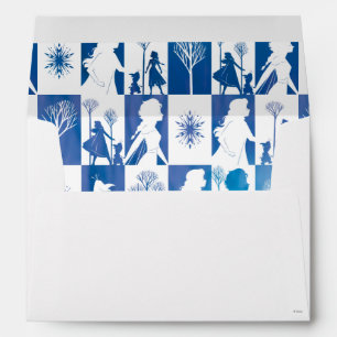 Frozen 2: Anna, Elsa, & Olaf Winter Tile Pattern Envelope