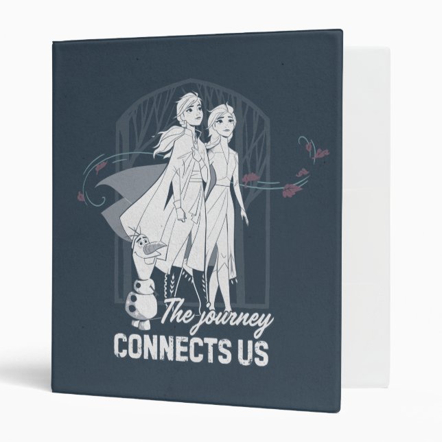 Frozen 2: Anna & Elsa | The Journey Connects Us Binder (Front/Inside)