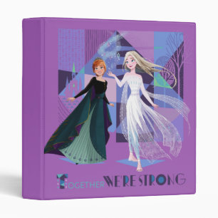 Frozen 2   Anna & Elsa - Together We're Strong Binder