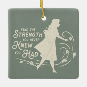 Frozen 2: Anna Find The Strength Ceramic Ornament