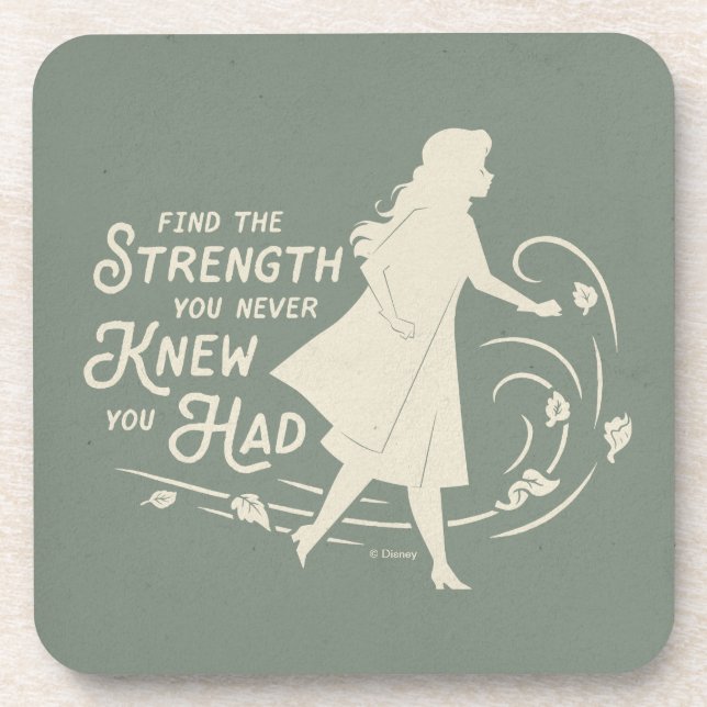 Frozen 2: Anna | Find The Strength Coaster (Front)