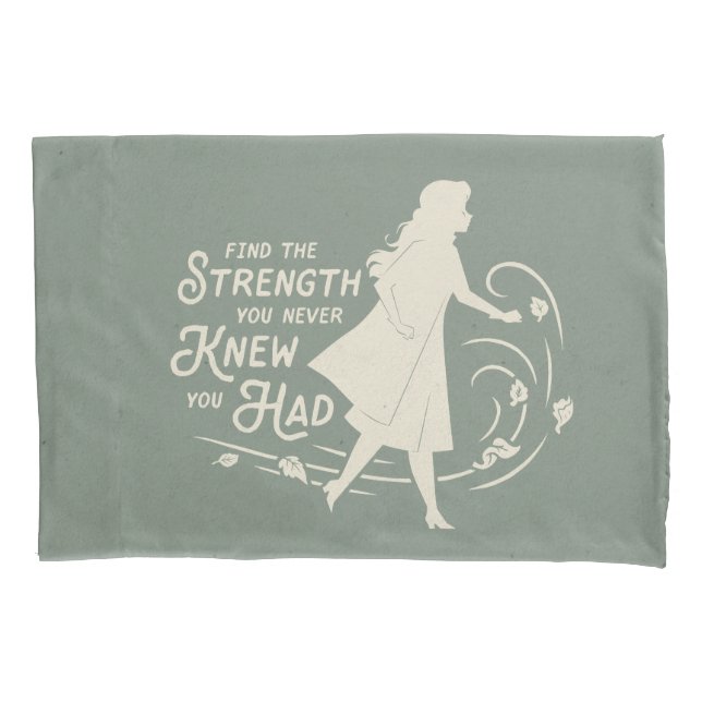 Frozen 2: Anna | Find The Strength Pillowcase (Front)