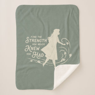 Frozen 2: Anna Find The Strength Sherpa Blanket