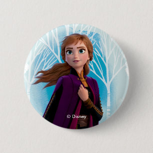 Frozen 2: Anna   Find Your Strength 2 Inch Round Button