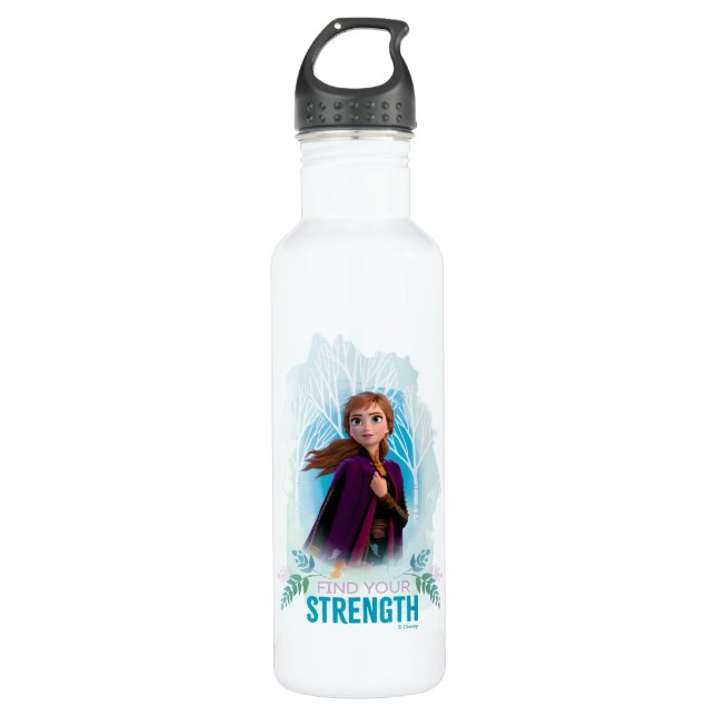 Frozen 2: Anna | Find Your Strength 710 Ml Water Bottle (Front)