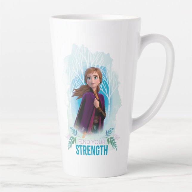 Frozen 2: Anna | Find Your Strength Latte Mug (Right)