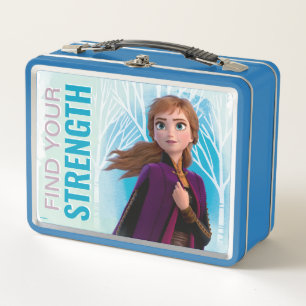 Frozen 2: Anna   Find Your Strength Metal Lunch Box