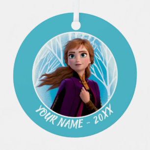 Frozen 2: Anna   Find Your Strength Metal Ornament