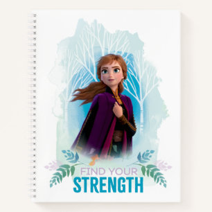 Frozen 2: Anna Find Your Strength Notebook