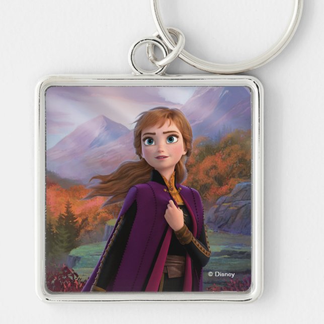 Frozen 2 | Anna - Gentle Wind Spirit Keychain (Front)