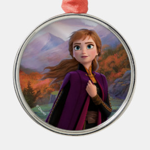 Frozen 2 Anna - Gentle Wind Spirit Metal Ornament