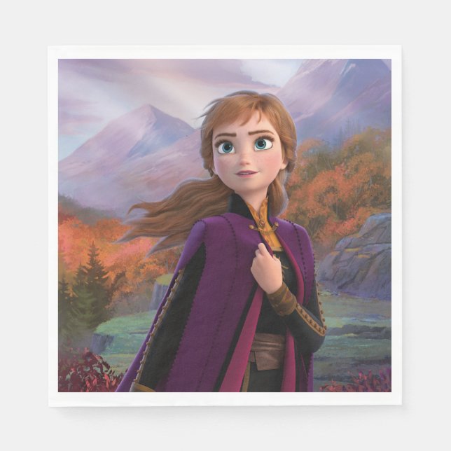Frozen 2 | Anna - Gentle Wind Spirit Napkin (Front)