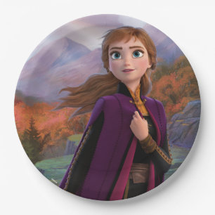 Frozen 2 Anna - Gentle Wind Spirit Paper Plate