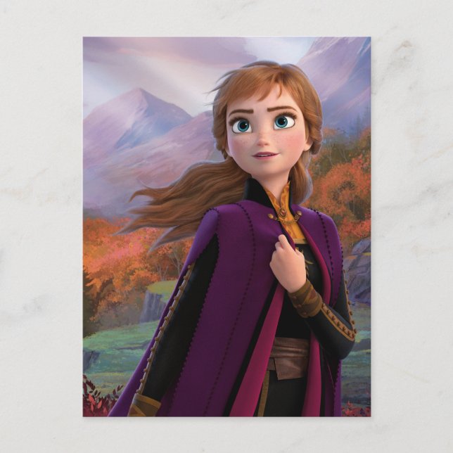 Frozen 2 | Anna - Gentle Wind Spirit Postcard (Front)