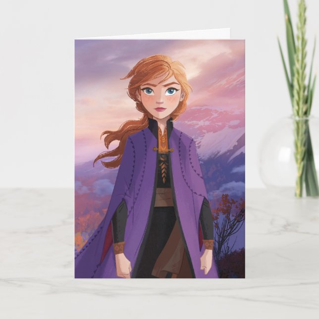 Frozen 2 | Anna - Lead with Courage Card (Front)