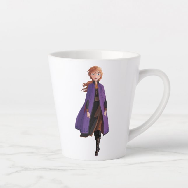 Frozen 2 | Anna - Lead with Courage Latte Mug (Right)